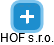 HOF s.r.o. - náhled vizuálního zobrazení vztahů obchodního rejstříku