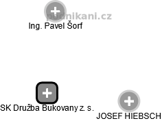 SK Družba Bukovany z. s. - náhled vizuálního zobrazení vztahů obchodního rejstříku