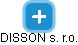DISSON s. r.o. - náhled vizuálního zobrazení vztahů obchodního rejstříku