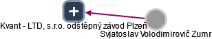 Kvant - LTD, s.r.o. odštěpný závod Plzeň - náhled vizuálního zobrazení vztahů obchodního rejstříku