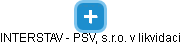 INTERSTAV - PSV, s.r.o. v likvidaci - náhled vizuálního zobrazení vztahů obchodního rejstříku