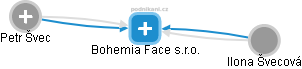 Bohemia Face s.r.o. - náhled vizuálního zobrazení vztahů obchodního rejstříku