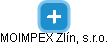MOIMPEX Zlín, s.r.o. - náhled vizuálního zobrazení vztahů obchodního rejstříku