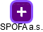 SPOFA a.s. - náhled vizuálního zobrazení vztahů obchodního rejstříku