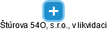 Štúrova 54O, s.r.o., v likvidaci - náhled vizuálního zobrazení vztahů obchodního rejstříku