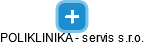 POLIKLINIKA - servis s.r.o. - náhled vizuálního zobrazení vztahů obchodního rejstříku