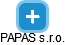 PAPAS s.r.o. - náhled vizuálního zobrazení vztahů obchodního rejstříku