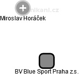 BV Blue Sport Praha z.s. - náhled vizuálního zobrazení vztahů obchodního rejstříku