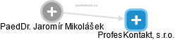 ProfesKontakt, s.r.o. - náhled vizuálního zobrazení vztahů obchodního rejstříku