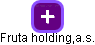 Fruta holding,a.s. - náhled vizuálního zobrazení vztahů obchodního rejstříku
