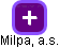 Milpa, a.s. - náhled vizuálního zobrazení vztahů obchodního rejstříku