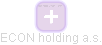 ECON holding a.s. - náhled vizuálního zobrazení vztahů obchodního rejstříku