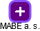 MABE a. s. - náhled vizuálního zobrazení vztahů obchodního rejstříku