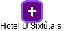 Hotel U Sixtů,a.s. - náhled vizuálního zobrazení vztahů obchodního rejstříku