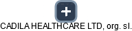 CADILA HEALTHCARE LTD, org. sl. - náhled vizuálního zobrazení vztahů obchodního rejstříku