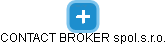 CONTACT BROKER spol.s.r.o. - náhled vizuálního zobrazení vztahů obchodního rejstříku