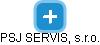 PSJ SERVIS, s.r.o. - náhled vizuálního zobrazení vztahů obchodního rejstříku