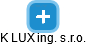 K LUX ing. s.r.o. - náhled vizuálního zobrazení vztahů obchodního rejstříku