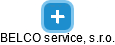 BELCO service, s.r.o. - náhled vizuálního zobrazení vztahů obchodního rejstříku