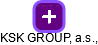 KSK GROUP, a.s., - náhled vizuálního zobrazení vztahů obchodního rejstříku