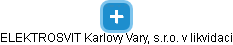 ELEKTROSVIT Karlovy Vary, s.r.o. v likvidaci - náhled vizuálního zobrazení vztahů obchodního rejstříku
