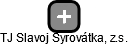 TJ Slavoj Syrovátka, z.s. - náhled vizuálního zobrazení vztahů obchodního rejstříku