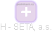 H - SETA, a.s. - náhled vizuálního zobrazení vztahů obchodního rejstříku