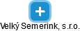 Velký Semerink, s.r.o. - náhled vizuálního zobrazení vztahů obchodního rejstříku