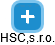 HSC,s.r.o. - náhled vizuálního zobrazení vztahů obchodního rejstříku