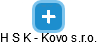 H S K - Kovo s.r.o. - náhled vizuálního zobrazení vztahů obchodního rejstříku