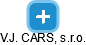 V.J. CARS, s.r.o. - náhled vizuálního zobrazení vztahů obchodního rejstříku