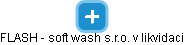 FLASH - soft wash s.r.o. v likvidaci - náhled vizuálního zobrazení vztahů obchodního rejstříku