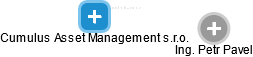 Cumulus Asset Management s.r.o. - náhled vizuálního zobrazení vztahů obchodního rejstříku