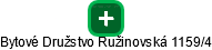 Bytové Družstvo Ružinovská 1159/4 - náhled vizuálního zobrazení vztahů obchodního rejstříku