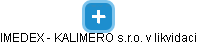 IMEDEX - KALIMERO s.r.o. v likvidaci - náhled vizuálního zobrazení vztahů obchodního rejstříku