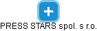 PRESS STARS spol. s r.o. - náhled vizuálního zobrazení vztahů obchodního rejstříku