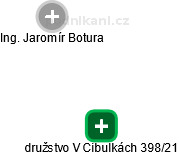 družstvo V Cibulkách 398/21 - náhled vizuálního zobrazení vztahů obchodního rejstříku