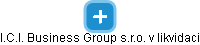 I.C.I. Business Group s.r.o. v likvidaci - náhled vizuálního zobrazení vztahů obchodního rejstříku