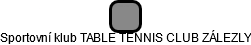 Sportovní klub TABLE TENNIS CLUB ZÁLEZLY - náhled vizuálního zobrazení vztahů obchodního rejstříku