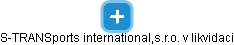 S-TRANSports international,s.r.o. v likvidaci - náhled vizuálního zobrazení vztahů obchodního rejstříku