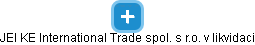 JEI KE International Trade spol. s r.o. v likvidaci - náhled vizuálního zobrazení vztahů obchodního rejstříku