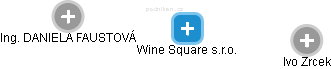 Wine Square s.r.o. - náhled vizuálního zobrazení vztahů obchodního rejstříku