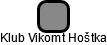 Klub Vikomt Hoštka - náhled vizuálního zobrazení vztahů obchodního rejstříku