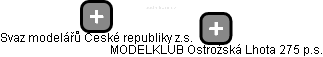 MODELKLUB Ostrožská Lhota 275 p.s. - náhled vizuálního zobrazení vztahů obchodního rejstříku