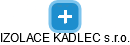 IZOLACE KADLEC s.r.o. - náhled vizuálního zobrazení vztahů obchodního rejstříku