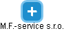 M.F.-service s.r.o. - náhled vizuálního zobrazení vztahů obchodního rejstříku
