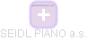 SEIDL PIANO a.s. - náhled vizuálního zobrazení vztahů obchodního rejstříku