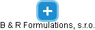 B & R Formulations, s.r.o. - náhled vizuálního zobrazení vztahů obchodního rejstříku