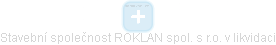 Stavební společnost ROKLAN spol. s r.o. v likvidaci - náhled vizuálního zobrazení vztahů obchodního rejstříku