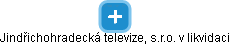 Jindřichohradecká televize, s.r.o. v likvidaci - náhled vizuálního zobrazení vztahů obchodního rejstříku